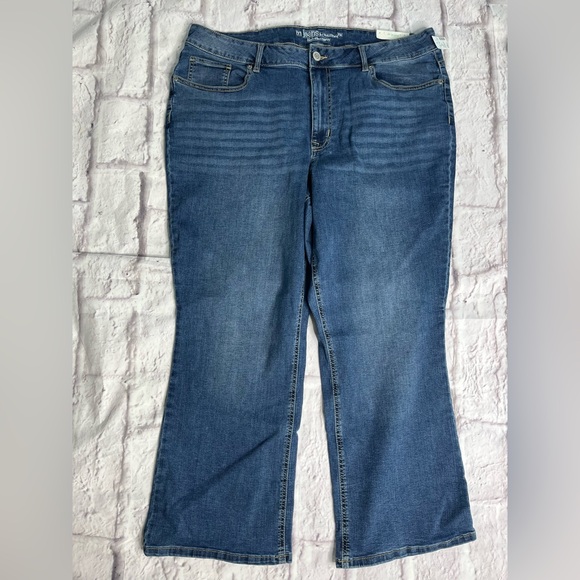 Maurices Denim - Maurices classic slim boot, curvy high-rise jeans size 22W short